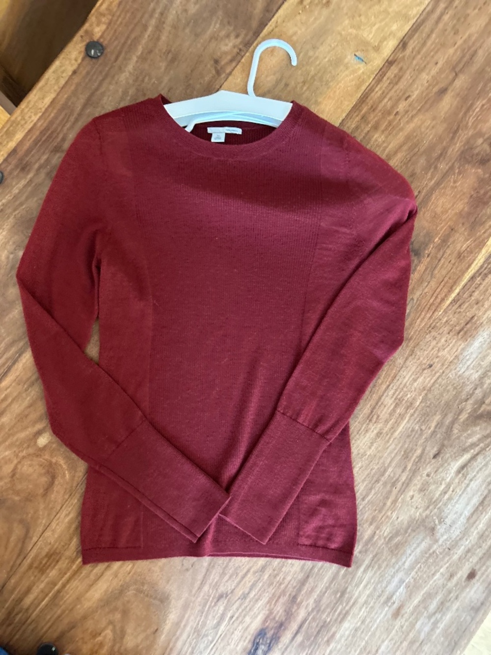 Halogen Maroon Sweater, great condition!